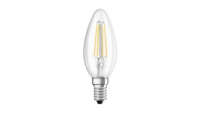 Żarówka LED E14 B35 3,4W = 40W 470lm 2700K Ciepła 300 CRI90 Filament OSRAM SUPERSTAR+ Ściemnialna