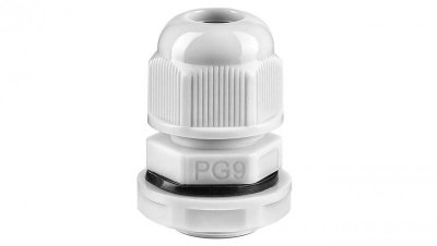 Dławnica kablowa PG9G-R szary 87001002 /50szt./