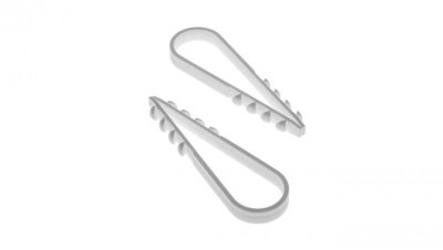 Uchwyt montażowy USMO 14, biały, 25szt. / H.7317-25 /