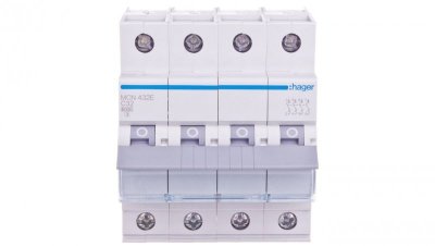Wyłącznik nadprądowy 4P C 32A 6kA AC MCN432E