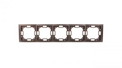 Simon Basic Neos Ramka pięciokrotna tytanowy BMRC5/052