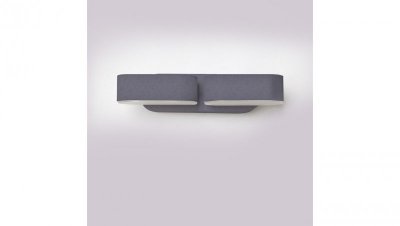 Oprawa elewacja VT-814 12W LED WALL LIGHT COLORCODE:3000K -GREY BODY 8294