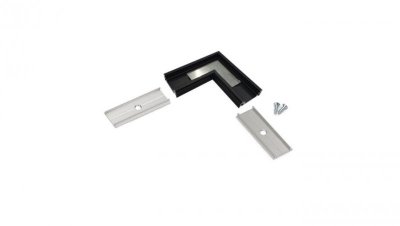 Profil led Surface10 kątownik czarny narożnik 77410021