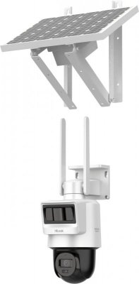 Kamera IP Hilook PTZ-N2C400I-K/4G/C05S10 2.8mm z panelem solarnym LTE/4G 4MP