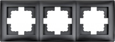 Ramka potrójna czarna WESA LC-49C