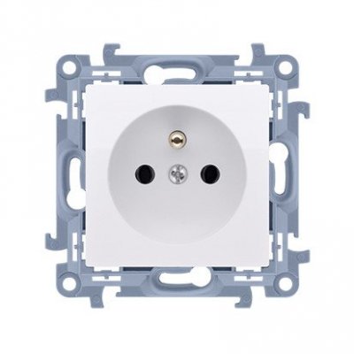 KONTAKT SIMON 10 MODUŁ BIAŁY GNIAZDO 1X Z/U SZYBKOZŁĄCZA 16A 250V
