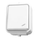 Schneider Electric Cedar, łącznik schodowy, IP44, biały, WNT600C01