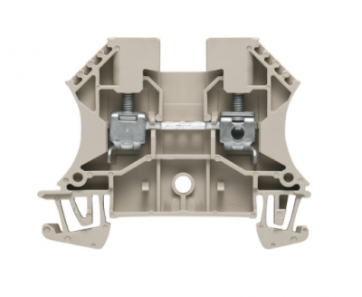 WDU  4.0 ZŁĄCZKA SZYNOWA PRZELOTOWA GWINTOWA BEŻ