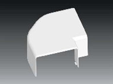 LK  90X55 PK D HF ŁĄCZNIK KĄTOWY BIAŁY