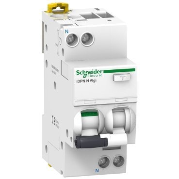 Schneider Electric Wyłącznik kombinowany Acti9 iDPNNVigi-B10-30-AC B 10A 1N-biegunowy 30 mA typ AC, A9D55610