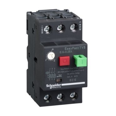 Schneider Electric Wyłącznik silnikowy GZ1E napęd przyciskowy I=20-25A zaciski skrzynkowe, GZ1E22
