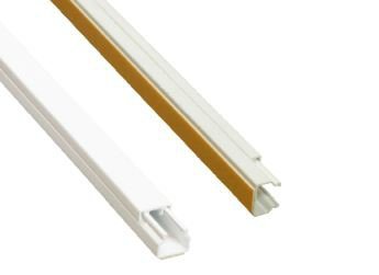 MKI 15X17 TS KANAŁ KABLOWY 2M BIAŁY Z TAŚMĄ SAMOPRZYLEPNĄ