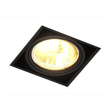 ONEON DL CZARNY OPRAWA SUFITOWA NT SPOT 1 X GU10 50W IP20 METAL
