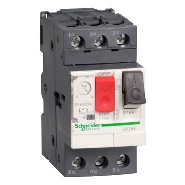 Schneider Electric Wyłącznik silnikowy GV2ME z napędem przyciskowym I=6-10APL zaciski skrzynkowe, GV2ME14AP