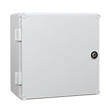 UNI-0 OBUDOWA PLASTIKOWA NT 300X300X160 IP65 DRZWI PEŁNE Z PŁYTĄ PERFOROWANĄ SZARY
