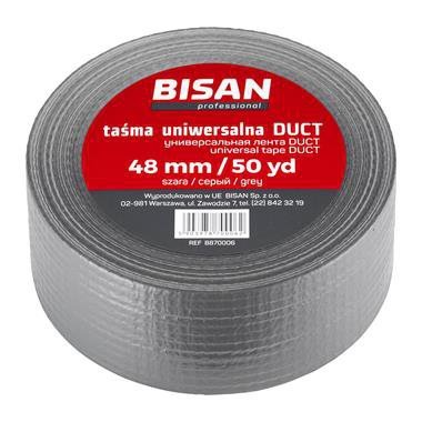 TAŚMA UNIWERSALNA DUCT 48MM/50YD SZARA