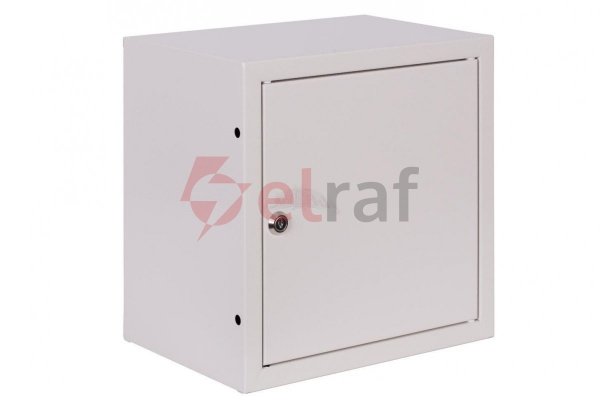Obudowa sterownicza z płytą montażową IP31 wisząca NR 300x300x210mm RAL 7035 NR 332 6-850