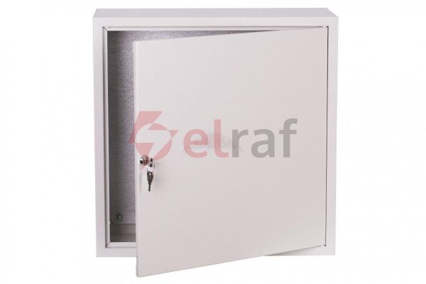 Obudowa sterownicza z płytą montażową IP31 wisząca NR 500x500x210mm RAL 7035 NR 552 6-865