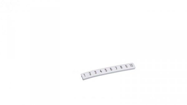 Oznacznik DK 1/Z5 /1-10/ biały 89278006 (100szt.)