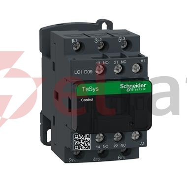 TeSys Deca Stycznik mocy 9A 3P 230V AC 1Z 1R LC1D09P7