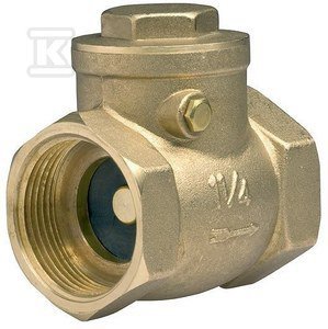 ZAWÓR ZWROTNY 5/4&quot; Z KLAPĄ, PN16