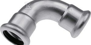 KOLANO 76.1X76.1 90ST.INOX PRESS