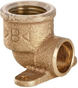 KOLANO ŚCIENNE BRĄZ 4472G 18X1/2&quot; LWXG