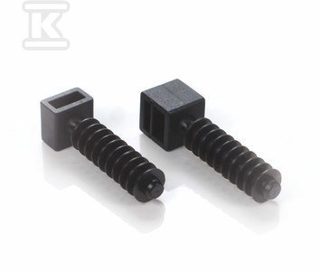 UCHWYT WBIJA.CH-8 37X6,3MM POD OTWÓR M1
