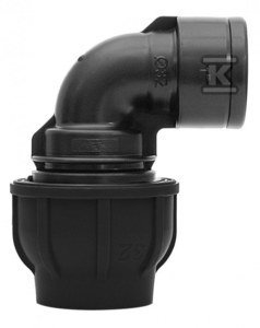 KOLANO ZACISK.PP 90ST.20X3/4&quot; GW DO PE