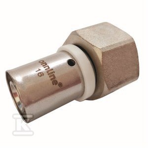 ZŁĄCZKA ZAPRAS 20MM X 3/4&quot; ZE ŚRUBUNK