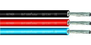 BIT 1000 SOLAR 1X4,0 MM, 0,6/1 KV CZERW