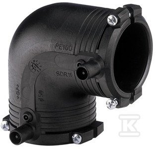 KOL.EL.90ST.D63 SDR11,PN10 GAZ/PN16 WODA