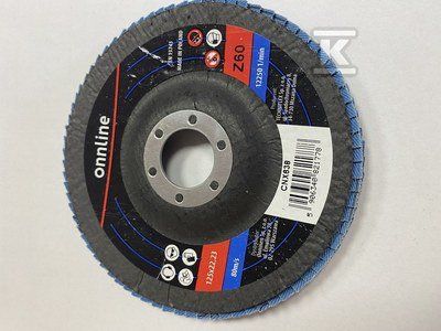 TARCZA LAMELOWA STAL/INOX 125X22 GR.60