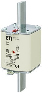 WKŁADKA NH2 GG 400A/500V