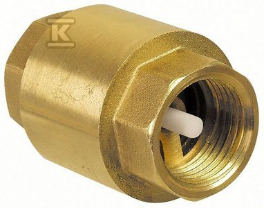 ZAWÓR ZWROTNY 3/4&quot; MOSIĄDZ,SPRĘŻYNKA