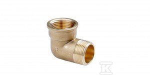 KOLANO MOSIĘŻNE 5/4 &quot; NAKR-WKR ŻÓŁT