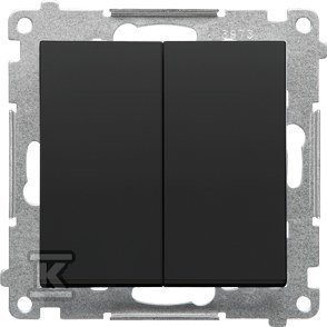 PRZY.2-KR.ZW.B/PIK. CZARNY MAT SIMON55