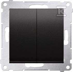 ŁĄCZ.ŚW.+RAM.IP20/44 ANTRACYT SIMON54