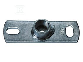 PŁYTKA MONTAŻOWA GW1/2&quot; 120X40X4 STAL.