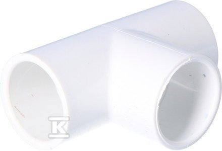 TRÓJNIK RÓWNOPRZELOTOWY KW/KW/KW PVC 1