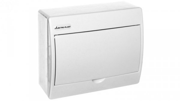 Rozdzielnica modułowa 1x8 natynkowa IP40 RN-8/B Fala (N+PE) 7.12