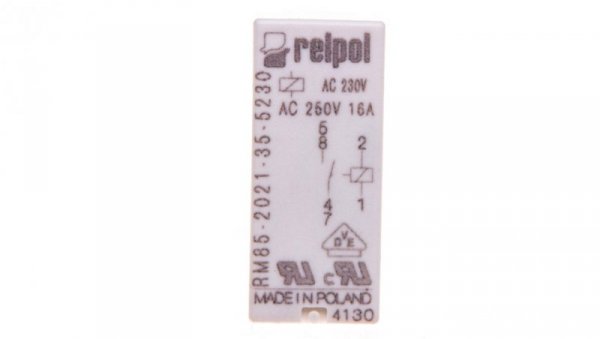 Przekaźnik miniaturowy 1Z 16A 230V AC PCB AgNi RM85-2021-35-5230 651384