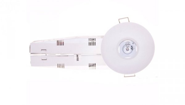 Oprawa awaryjna LED 3W 1h AXEP ECO IP65/20 3W (opt. otwarta) jednozadaniowa biała AXPO/3W/E/1/SE/X/WH
