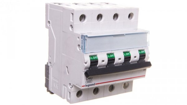 Wyłącznik nadprądowy 4P D 40A 6kA AC S304 TX3 403776