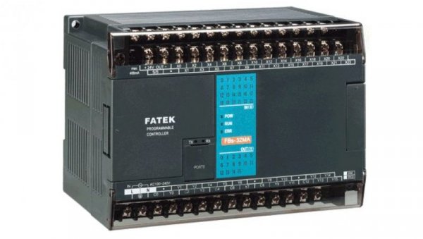Sterownik 20 wej., 12 wyj. przek. 24V DC FBs-32MAR2-D24