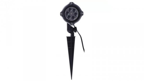 Projektor ogrodowy - 9 LED mieniące bałwanki 20 cm IP44 RGB DCPC04