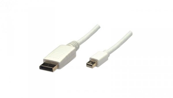 Kabel monitorowy MINI DISPLAYPORT na DISPLAYPORT M/M 393812 /2m/