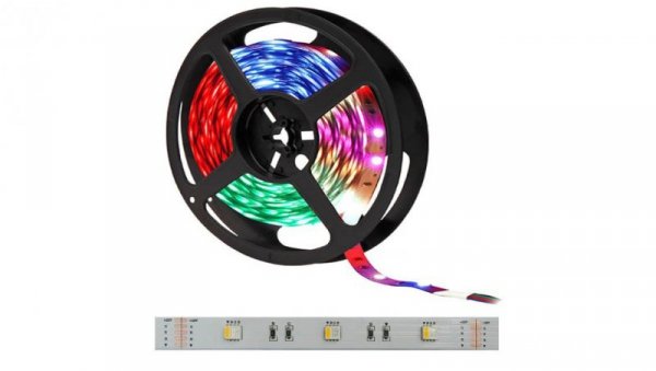 Taśma 24VDC 30 led 5050 4-chip RGBWW 1m ip20 rgb + ciepła