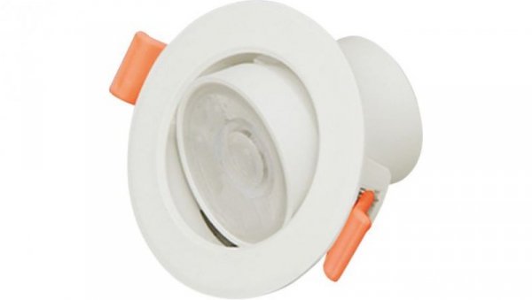 Oprawa downlight podtynk 8W 640lm 6500K 60st IP40 koło HDW083MC