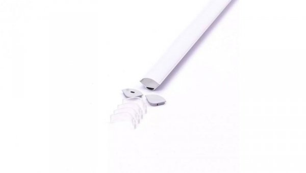 Profil aluminiowy Mleczny do taśm LED 2000mm 3363